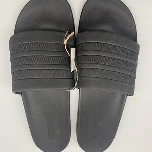 ADIDAS ADILETTE COMFORT SLIDES BLACK US MEN'S SIZE 14 S82137